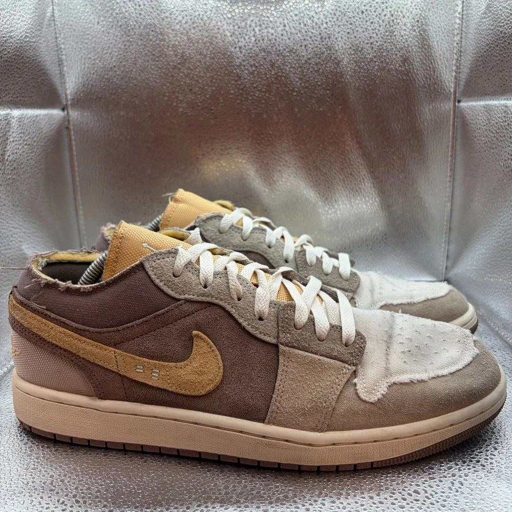 Size 10.5 Nike Air Jordan 1 Low SE Craft Taupe Haze‎ Mens Shoes DN1635-200